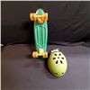 Image 1 : Zumiez Penny board and Krash Green Sport Helmet