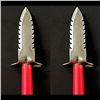 Image 1 : Pair of Lesche Standard Digging Tool, Rare Double Serration