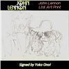 Image 1 : John Lennon Ltd. Editon Serigraph Signed by Yoko Ono
