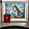 Image 1 : Majestic Sterigraph Print #2 by Eva Makk, Signed and Numbered 176/275 + Box Set