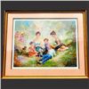 Image 1 : Family Portriat , 3.5ft x 2.75ft Sterigraphed Print by Eva Makk, Signed and Numbered 275/275