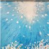 Image 2 : Ocean Serigraph on Canvas by Eva Makk 24x30 SN 244/275