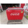 Image 1 : Coca-Cola Chest Cooler with Metal Embossed Letters Has Compressor 26" x 36" x 42"