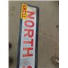 Image 2 : Vintage Metal North Star Oil LTD Sign 16.5" x 143"