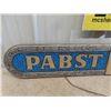 Image 2 : Pabst Light Up Beer Sign 9" x 37"