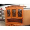 Image 3 : Oak China/Buffet 81" x 50" x 17"