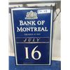 Image 1 : Vintage Bank of Montreal Number Calendar 18.5" x 12"