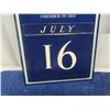 Image 3 : Vintage Bank of Montreal Number Calendar 18.5" x 12"