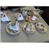 Image 2 : China  Cup + Saucer Pairs & 10 pc Albert Dishes