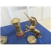 Image 2 : 3 Banks Metal/Brass & Brass Unicorn Ornament