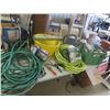 Image 1 : Garden Lights, Hose, Watering Can, Bottle Sprayer