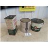 Image 2 : 3 BA Cans : 10lbs Grease, 1 Gal Antifreeze, 1 Gal Cleaning Solvent