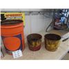 Image 2 : 7 Mixture of Antifreeze & Grease Cans: Prestone, Tidex, Shell