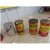Image 2 : 7 Mixture of Oil & Anitfreeze Cans : Texaco, Prestone, Ford, Rislone