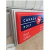 Image 2 : Light Up Post Office 2 Sided Sign 21" x 38"