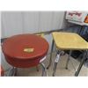 Image 2 : 3 Retro Chrome Leg Stools