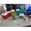 Image 1 : Retro Cannisters, Syrop Container & Chopper