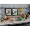 Image 1 : 2 Norman Rockwell  Pictures, Fruit Centerpiece plus more