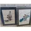 Image 2 : 2 Norman Rockwell  Pictures, Fruit Centerpiece plus more