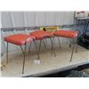 Image 1 : 3 Vintage Stacking Stools