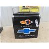 Image 1 : Metal Chevy Picnic Cooler - Never Used 12" x 12" x 19"