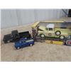 Image 2 : 5 Die Cast : 1/24 Scale Holly '58 Chevy , 1/18 '49 Ford plus others