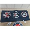 Image 2 : Vintage Buick Fender Cover & Modern Metal Buick Sign 12" Wide