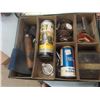 Image 3 : Fishing Tackle + Box , Shoe Shine/Repair Kit, Ren Power Sander, CAse Ful, of Tire Repair