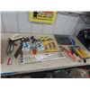 Image 1 : 4pc Pry Bar Set, (2) 3/8" Air Ratchets, Clamps, Pliers, Slip Mat, plus more New Tools