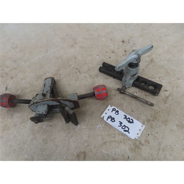 Ridgid Inside Cutter for 2-4" + Ridgid Flaring Tool with Eccentril Center