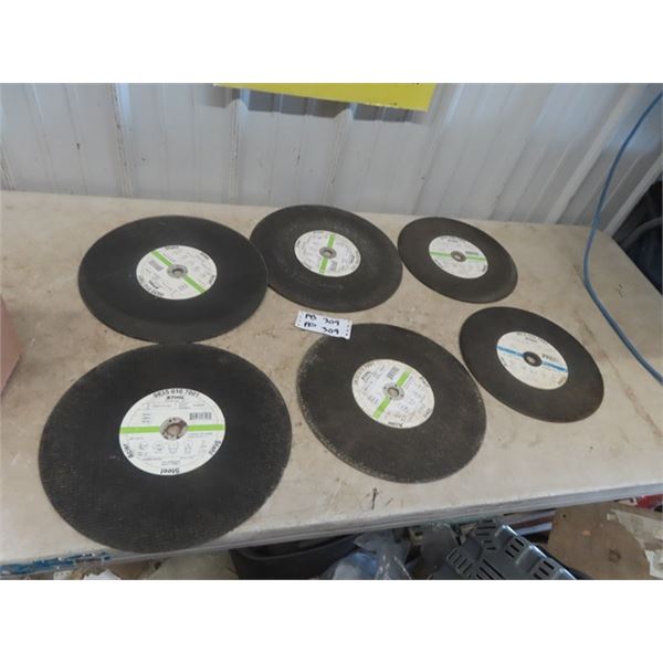 6 Metal Chop Saw Blades
