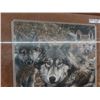 Image 1 : Framed Wolf Print 38" x 29"