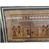 Image 2 : Framed Egyptian Art on Tree Bark 25" x 43"