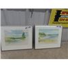 Image 1 : 2 Framed Originals by Patricia Kathner 1985 Whiteshell