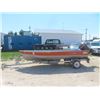 Image 1 : Lund 14' Aluminum Boat with Mercury 20 HP Outboard Motor & Yatch Club Trailer