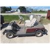 Image 1 : Yamaha 4 Wheel Gas Golf Cart - Running Condition
