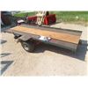 Image 2 : BH 3' x 8' Tilt Flat Deck Trailer