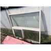 Image 1 : 9 Windows with PVC Frame - Various Sizes - 24" x 64" , 50" x 52" , 40" x 48" , (2) 19" x 34" , (2) 3