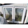 Image 2 : 9 Windows with PVC Frame - Various Sizes - 24" x 64" , 50" x 52" , 40" x 48" , (2) 19" x 34" , (2) 3