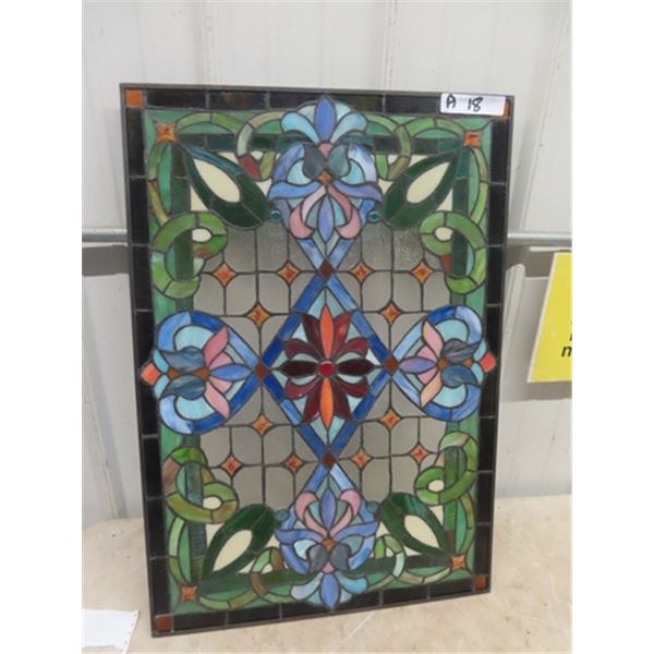 Stained Glass Panel 20" x 29"