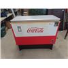 Image 1 : Coca-Cola Chest Cooler Coin Operated Ideal Model # 150A with Key