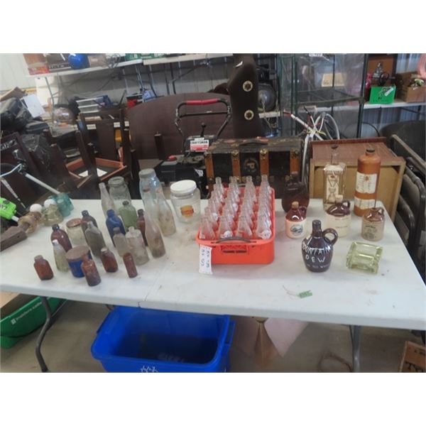 Pic-a-Pop Bottles , Sealers, Medicine Bottles, Booze + Crockery Bottles