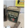 Image 2 : Metal Military Ammo Crate , BA 2 Gal Oil Can, 7 Insulators - some railway