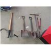 Image 1 : 5 Yard Tools; Shovel, Spade, Hole Digger, Log Grabber, Pruner