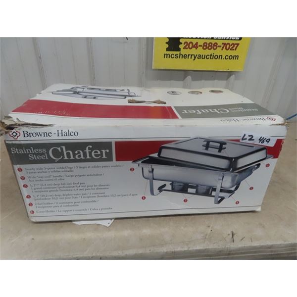 New Stainless Steel Chafer