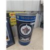 Image 3 : Wayne Gretzky Picture 18" x 20" & WPG Jets Garbage Can 11" x 19 "