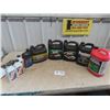 Image 1 : 14.5 Litres of Various Oils : 8L Antifreeze, 10W30 15W40, Snowmobile