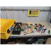 Image 1 : Tool Box, Drill Bits, Crescent Wrenches, Wrenches Level, Paint Brushes, Picks, Tape Measures