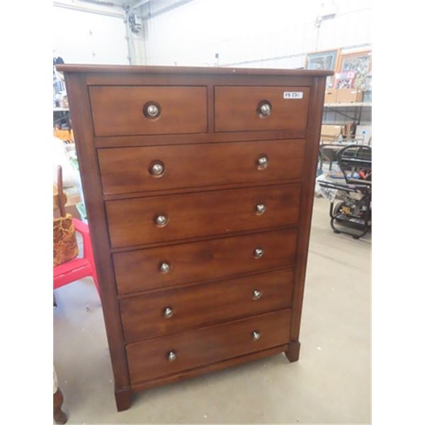 7 Drawer Dresser 62" x 42" x 20"