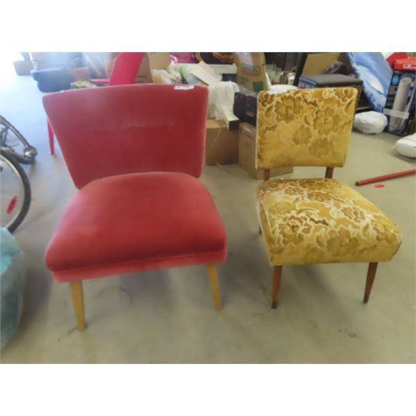 2 Mid Century Living Room Chairs